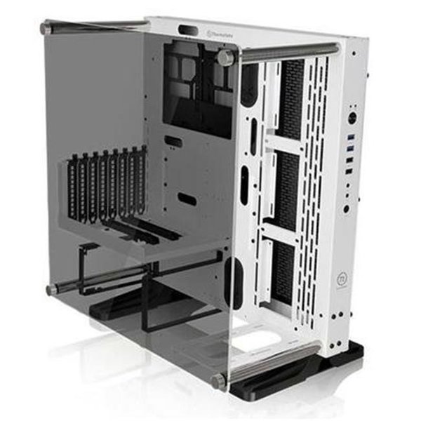 Thermaltak Technology Co Ltd Thermaltake CA-1G4-00M6WN-05 Core P3 Tempered Glass ATX Open Frame Gaming Computer Case; Snow CA-1G4-00M6WN-05
